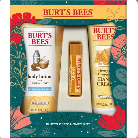 Burt's Bees Other - Burt’s Bee’s Honey Pot Gift Set